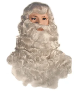 Morris Costumes Wigs & Facial Hair Santa Claus Wig & Beard Set Supreme