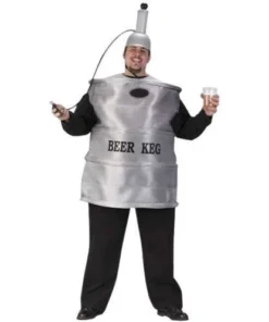 Fun World FunWorld Men's Beer Keg Costume