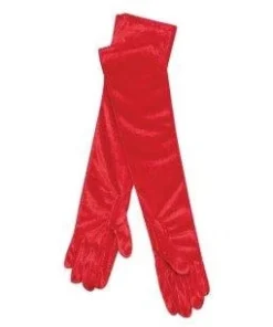 Peter Alan, Inc Red Velvet 18" Gloves