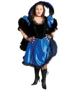 Tabi's Characters Deluxe Plus Size Saloon Girl Costume