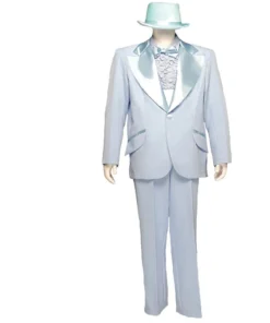 Tabi's Characters - Simply The Best Men's Costumes Dumb And Dumber Tuxedo Costume - Light Blue