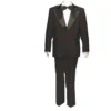 Tabi's Characters Formal Deluxe Tuxedo W/o Shirt, Black
