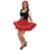 Tabi's Characters Octoberfest Costume / Beer Garden Girl / Biergarten Fraulein Costume Deluxe