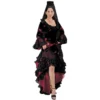 Tabi's Characters Black Spanish Flamenco Dancer Dress Costume
