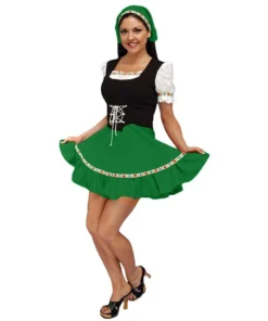 Tabi's Characters Octoberfest Costume / Beer Garden Girl / Biergarten Fraulein Costume Deluxe