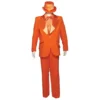 Tabi's Characters - Simply The Best Dumb And Dumber Tuxedo Costume - Orange Men's Costumes