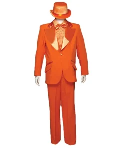 Tabi's Characters - Simply The Best Dumb And Dumber Tuxedo Costume - Orange Men's Costumes