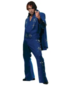 Tabi's Characters Elvis Costume / Elvis Jumpsuit, Cape And Belt