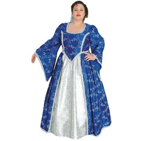 Tabi's Characters Deluxe Plus Size Medieval Queen Costume