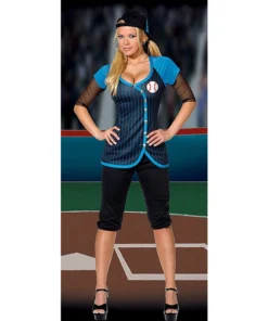 Dreamgirl Women's Costumes Out Of Your League Women's Baseball Costume