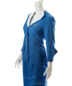 Tabi's Characters Pan Am Stewardess / Stewardess Flight Attendant Costume / Retro Vintage 1960's