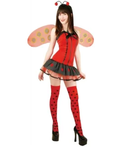Charades Lady Bug Sexy Costume