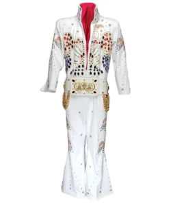 Tabi's Characters Deluxe "The King" Elvis Jumpsuit Costume