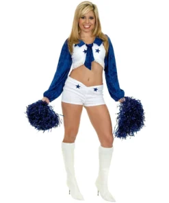 Charades Star Cheerleader Costume - Medium - Dress Size 8-10 Women's Costumes