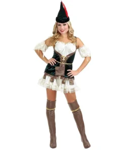Charades Women's Costumes Robin Hood Honey Costume - Small - Dress Size 5-7