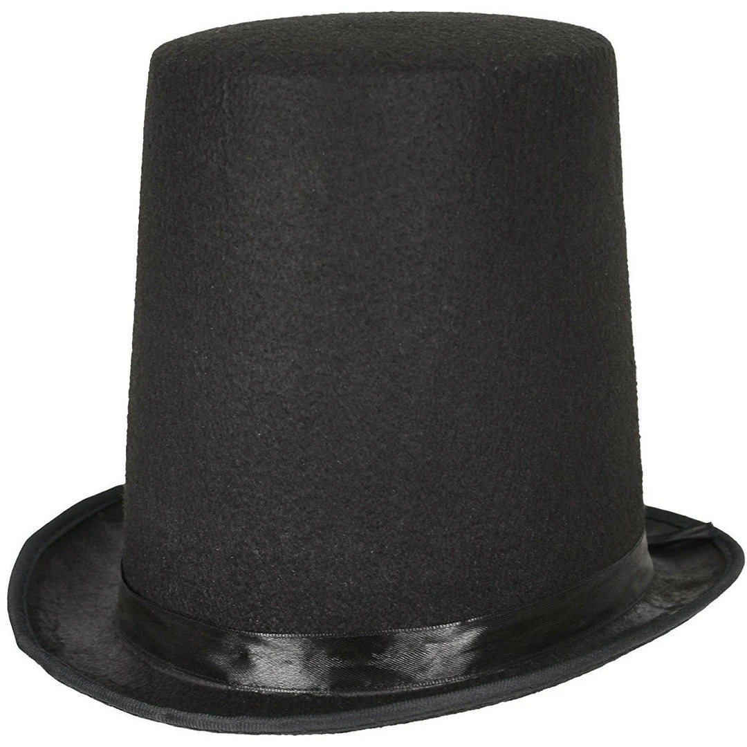 Jacobson Hat Company Top Hats Lincoln Black Stovepipe Hat