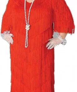 Tabi's Characters Deluxe Plus Size Roaring 20s Flapper Costume