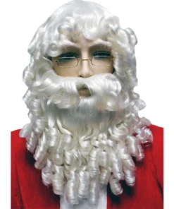 Morris Costumes Santa Wig And Beard Set
