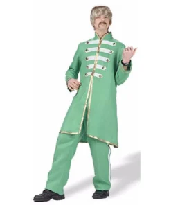 Peter Alan, Inc Green 60s Musician Adult Costume Men's Costumes