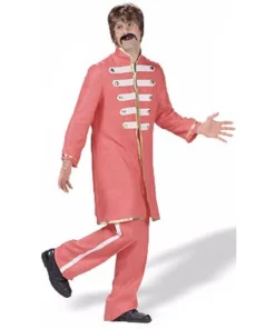 Peter Alan, Inc Men's Costumes Red 60s Musician Adult Costume