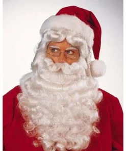 Creative Costuming Wigs & Facial Hair Santa Claus Curly Beard & Wig Set