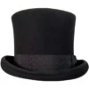Jacobson Hat Company Wool Felt Flared Top Hat (8" Tall) Top Hats