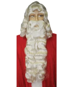 Morris Costumes Santa Or Father Christmas Wig & Beard Set