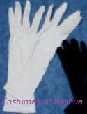 Creative Costuming Long Cotton Elbow Length Gloves 3/4 Length 13.5"
