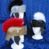 Creative Costuming Roman Helmet With Marabou Feather Trim Armor & Weapons