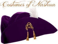 Creative Costuming Deluxe Velvet Swashbuckler Hat W/Ostrich Plume Or Pirate Hat Medieval