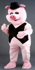 Creative Costuming Mascots Pig Mascot Costume
