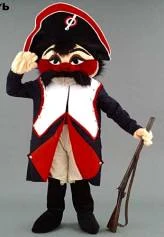 Creative Costuming Admiral Mascot Costume