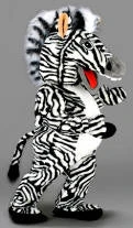 Creative Costuming Mascots Zebra Mascot Costume