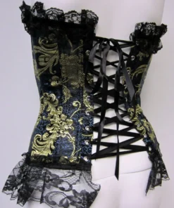Creative Costuming Black Brocade Corset Women's Costumes