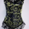 Creative Costuming Black Brocade Corset Women's Costumes