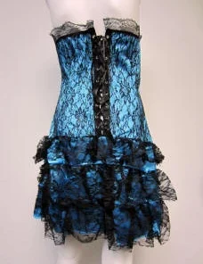 Creative Costuming Turquoise Corset Dress