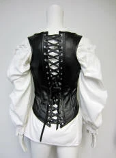 Creative Costuming Black Waistcoat Corset Women's Costumes