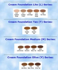 Creative Costuming Ben Nye Cream Foundation Makeup