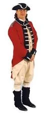 Creative Costuming Men's Costumes British Red Coat Colonial Costume