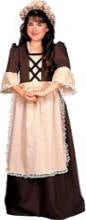 Creative Costuming Colonial Girl Costume Children's Costumes