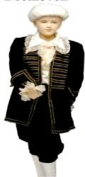 Creative Costuming Children's Costumes Colonial Boy Costume, Amadeus Mozart Or Pirate