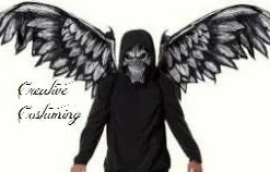 Creative Costuming Armor & Weapons Fallen Angel Mask & Wings