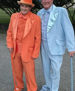 Tabi's Characters - Simply The Best Men's Costumes Dumb And Dumber Tuxedo Costume - Light Blue