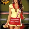 Creative Costuming Women's Costumes “Juicy Burger Babe” Waitress Costume
