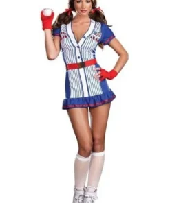 Creative Costuming Women's Costumes Baseball Uniform / American All Star Costume