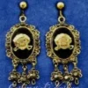 Creative Costuming Pirate Cameo Earrings