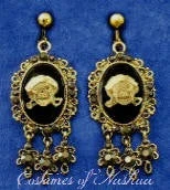 Creative Costuming Pirate Cameo Earrings