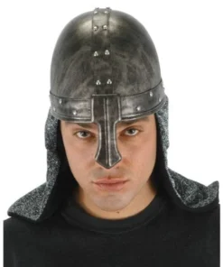 Creative Costuming Armor & Weapons Black Knight Helmet / Medieval Knight Crusader Cosplay Costume Helmet Hat
