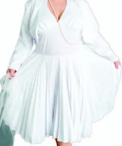 Creative Costuming Marilyn Monroe White Halter Dress Costume - Plus Size