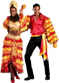 Creative Costuming Women's Costumes Deluxe Rumba Girl Costume